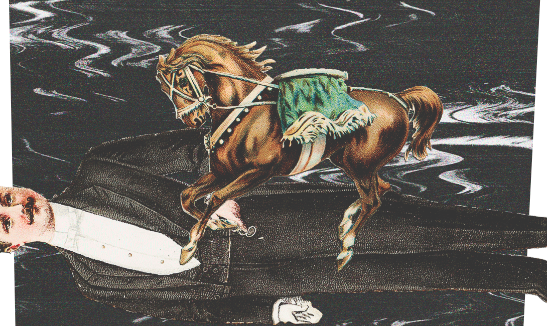 Смерть во время секса от коня, Пиньян Кеннет, изображение brodude