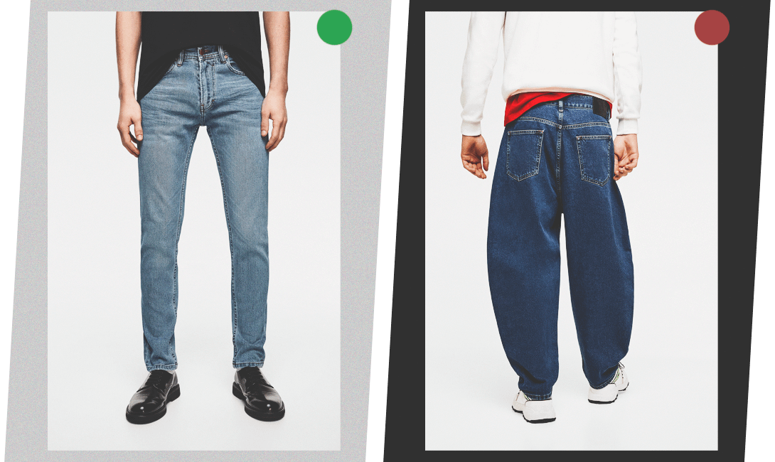 Картинки на тему джинсы для худых парней. Какие подходят, а какие нет