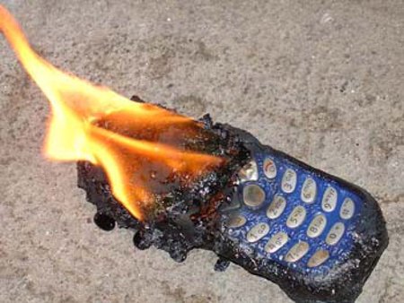 развести огонь из мобильника