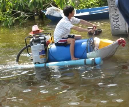 самодельный водный мотоцикл