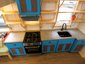 Фото интерьера кухни дома на колесах Mitchcraft Gooseneck