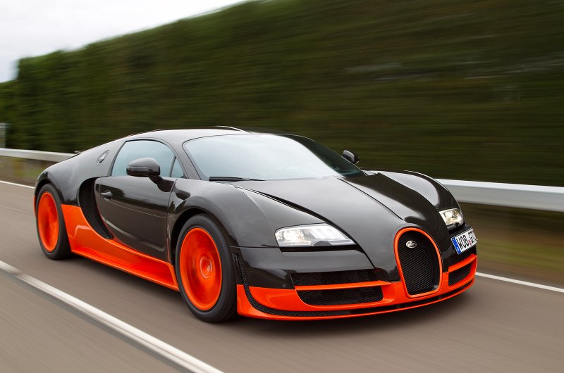спортивные машины Bugatti Veyron