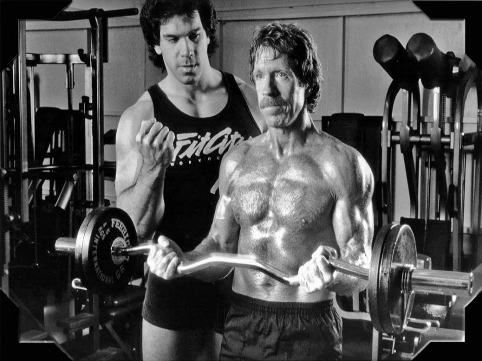 Wallpaper - Chuck Norris & Lou Ferrigno